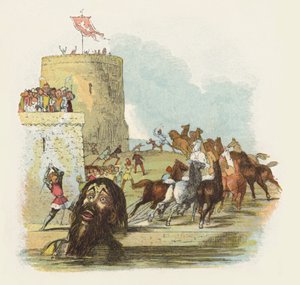 Illustration for Jack The Giant Killer by Richard Doyle