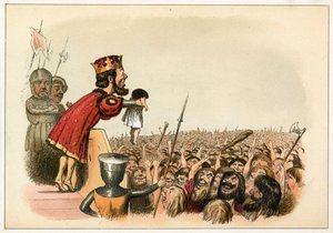 King Edward I Presenting His Son as Prince of Wales