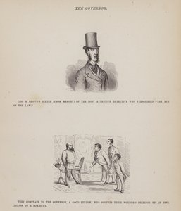 Page from The American Tour of Messrs Brown, Jones and Robinson by Richard Doyle