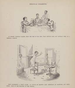 Page from The American Tour of Messrs Brown, Jones and Robinson by Richard Doyle
