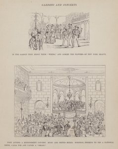 Page from The American Tour of Messrs Brown, Jones and Robinson by Richard Doyle