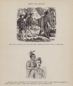 Page from The American Tour of Messrs Brown, Jones and Robinson (engraving)