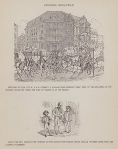 Page from The American Tour of Messrs Brown, Jones and Robinson (engraving)