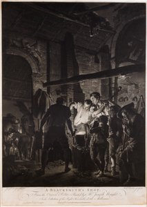 A Blacksmith’s Shop by Richard Earlom