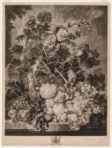 A Fruit Piece, 1781 by Richard Earlom