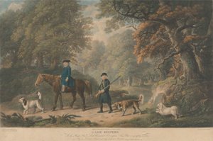 Game Keepers. To the Right Honorable. Lord Viscount Torrington by Richard Earlom