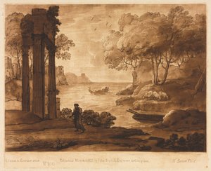 A View on the Sea Shore, with the Story of Jesus