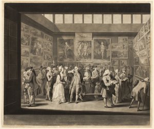 The Exhibition of the Royal Academy of Painting in the Year 1771