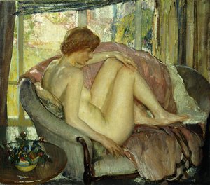 After the Morning Bath by Richard Emil Miller