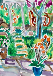 Garden Path and Trellis, 2020