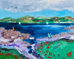 Late Afternoon, Monterey by Richard Fox