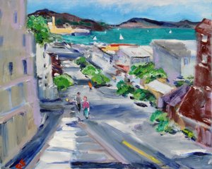 View from Russian Hill, 2020