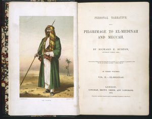 Title Page to Richard F. Burton, 