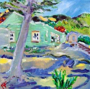The Abandoned Depot, Rutherford, Napa by Richard H. Fox