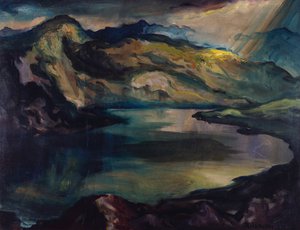 Mountain Lake by Richard Harlfinger