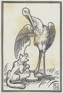 The Fox And The Stork