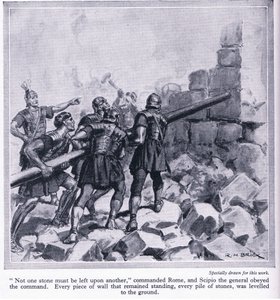The Destruction of Carthage by the Romans