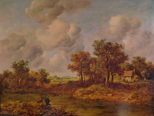 Near Henley-on-Thames by Richard Hilder