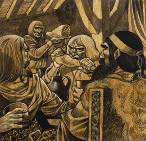 Balin Notices Garlon by Richard Hook