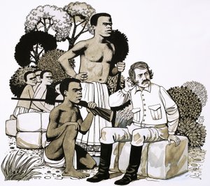 David Livingstone, the explorer who discovered the Victoria Falls