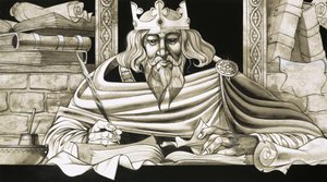 King Alfred Was a Keen Scholar by Richard Hook