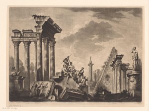 Ruins in Rome by Richard Houston