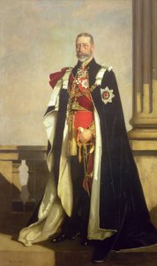Portrait of His Majesty George V (1865-1936) by Richard Jack