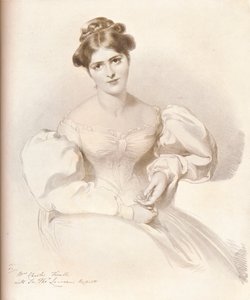 Frances Anne Fanny Kemble, 1809-1893, British actress, c1829, 1909