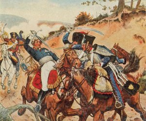 Heroic Death of Prince Louis Ferdinand of Prussia Near Saalfeld