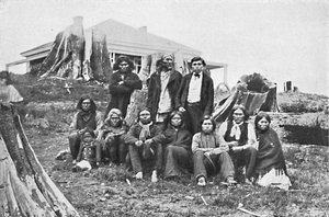 Fraser River Indians, British Columbia, Canada, 1912