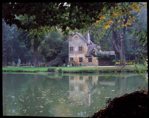 The Hameau de la Reine - La Maison de la Reine at the Hameau de la Reine Marie Antoinette, in the Park of the Chateau de Versailles