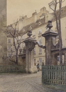 The Heiligenkreuzerhof in Vienna by Richard Moser