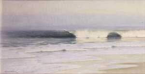 Beach Scene, Long Island by Richard Newton
