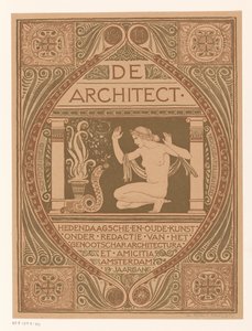 Cover design for: De Architect, 1911