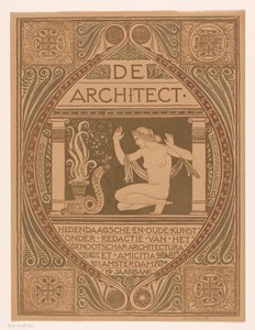 Cover Design for: De Architect, 1911