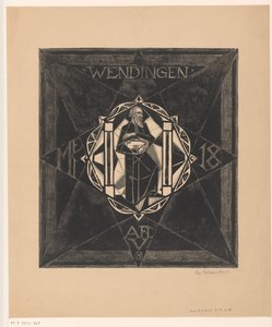 Cover design for: Wendingen, 1918