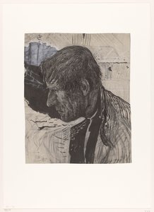 Head of a Man in Profile