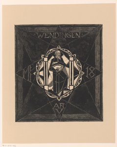 Cover Design for: Wendingen, 1918