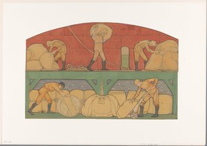 Design for a Painting in the Beurs van Berlage: The Trade