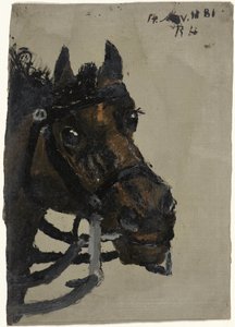 Horse Head by Richard Nicolaüs Roland Holst