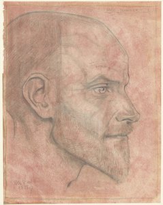 Portrait of Jac. Jongert, in Profile
