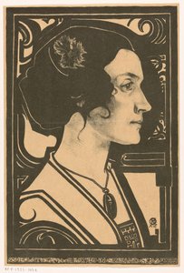 Portrait of an Unknown Woman by Richard Nicolaüs Roland Holst