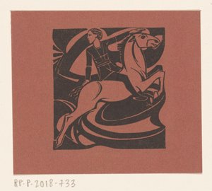 Rider on a Jumping Horse