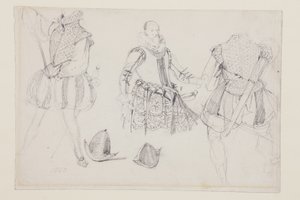 Costume Studies by Richard Parkes Bonington