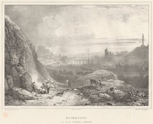 Edinburgh seen from St. Anthony