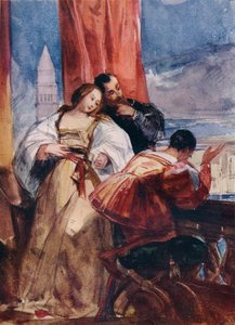 On the Balcony, Venice, c1826