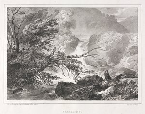 Picturesque Views of Scotland: Brackline by Richard Parkes Bonington