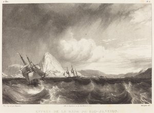 Entrance to the Harbor of Rio de Janeiro