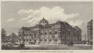 Prize Design of the Royal Academy for a Museum of Natural History by Richard Phene Spiers