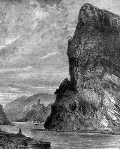 Loreley rock, near St Goarshausen, Germany by Richard Principal Leitch